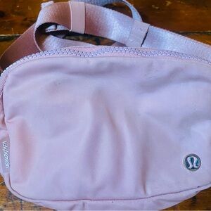 lululemon athletica Blush Pink Crossbody Pouch